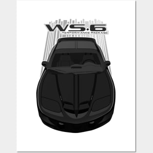 Pontiac Trans Am WS6 4thgen - Black Posters and Art